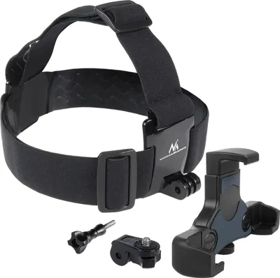 Zdjęcie produktu dla Uchwyt na telefon komórkowy Maclean MC-448 Sport Headband Holder for Mobile Phone Camera Black