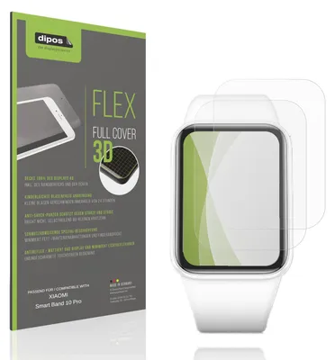 Immagine prodotto di 2x Pellicola protettiva opaca per XIAOMI Smart Band 10 Pro Protezione Antiurto Anti-Shock