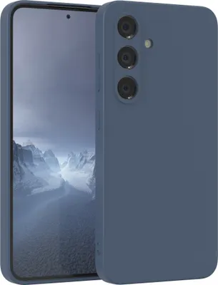 Produktbild von EAZY CASE - TPU Hülle für Samsung Galaxy S24 FE, TPU Case stoßfeste Handyhülle, weiches Cover mit Kameraschutz, Silikonhülle in Dunkelblau