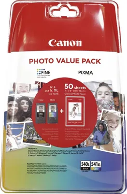 Produktbild von Canon 5224B007, 300 Seiten, 400 Seiten, Schwarz, Cyan, Magenta, Gelb, 2 Stück(e)