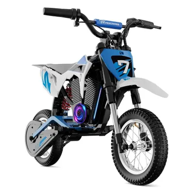 Produktbild von EVERCROSS EV12M PRO Elektro Motorrad Kinder, Elektromotorrad mit 300W Motor, 15KM Lange Reichweite, 12'' Luftreifen, Bluetooth Musik, Bunte Lichter