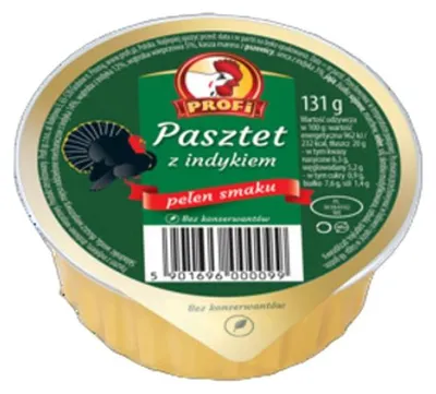 Obrázok produktu pre Profesionálna morčacie paštéta 131 g