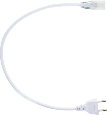 Produktbild von Stromkabel für LED-Streifen Selbstgleichrichtend 220V AC SMD&COB IP65 Breite 12mm Weiß