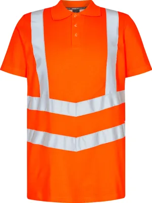 Produktbild von F. Engel Safety Poloshirt, Orange, Gr. XL