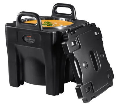 Produktbild von Cateringsbox – Lebensmittelbehälter – Warmhaltebox – Thermobox – Lunchbox – Inneneimer aus Edelstahl, 32 Liter