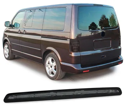 Für VW Bus T6 T6.1 mit Heckklappe 2015-2024 LED Dritte Bremsleuchte SCHWARZ in der Farbe SCHWARZ von Carparts-Online GmbH