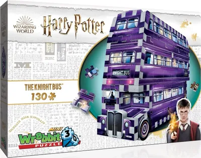 Image de Le chevalier errant Mini Harry Potter / Knight Bus 3D Puzzle 130 pièces