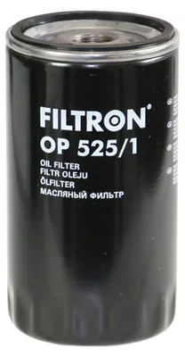 Produktbild von Ölfilter FILTRON OP 525/1 Anschraubfilter für AUDI 80 Limousine (8C2, B4) 80 Avant (8C5, B4)
