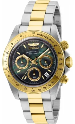 Produktbild von Invicta Speedway 28667 Herrenuhr - Quarzwerk - Edelstahl mit schwarzem Zifferblatt - 39 mm