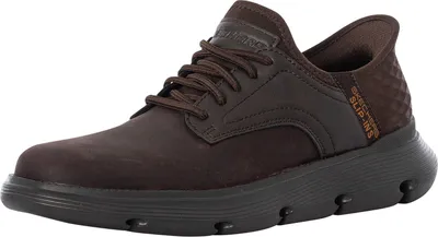 Produktbild von Skechers Slip-ins-Sneaker aus Garza-Leder, Braun 39.5 EU