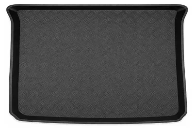 Produktbild von Kofferraumwanne für Fiat 500L 2012- (7-Sitzer) – Schwarz, passgenau