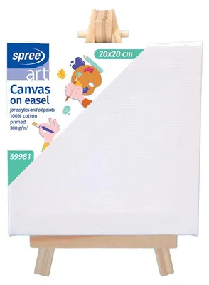 Produktbild von Set: Mini-Staffelei 18 x 24 cm + Malunterlage 20 x 20 cm Spree Koh-i-noor