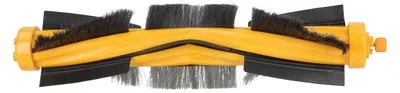 A close-up studio shot of a vacuum cleaner brush roll.