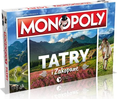 Zdjęcie produktu dla Gra planszowa Monopoly edycja Tatry i Zakopane Winning Moves