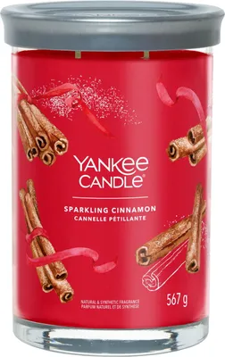 Produktbild von Yankee Candle 1630043E, Zylinder, Rot, Zimt, Gewürznelke, 100 h, 1 Stück(e)