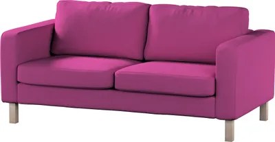 Produktbild von Dekoria Bezug für Karlstad 2-Sitzer Sofa nicht ausklappbar, amarant, Sofahusse, Karlstad 2-Sitzer