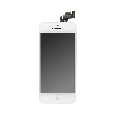 Produktbild von Display für iPhone 5 LCD + Rahmen Weiß Touch Bildschirm