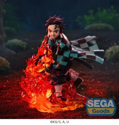 Produktbild von Demon Slayer: Kimetsu no Yaiba XrossLink PVC Statue Tanjiro Kamado 12 cm