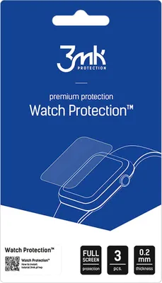 Produktbild von 3mk Display Schutzfolie Watch Protection für Xiaomi Smart Band 9 Pro - 3mk Watch Protection ARC 0,2mm (3 Stück)