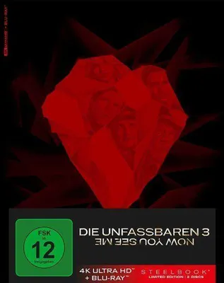 Produktbild von Die Unfassbaren 3 - Now you see me. UHD + Blu-ray (Limited Steelbook)