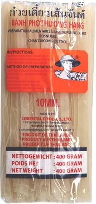 Produktbild von Farmer Reisbandnudeln 10mm XL geschnitten 400g