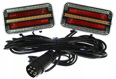 Obrázek produktu pro TT Technology TT.12025 LED zadní světla 3 funkce levé + pravé, magnetické
