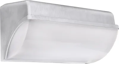 Produktbild von LED Außenlampe Wand IP65 26 cm breit in Silber Weiß länglich 4100 K neutralweiß 1390 lm Modern
