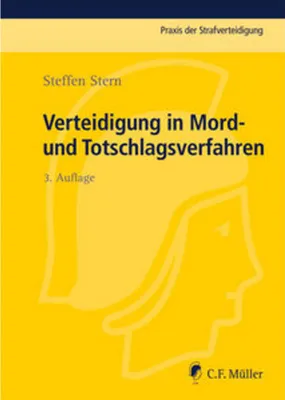 Obrázok produktu pre Verteidigung in Mord- und Totschlagsverfahren
