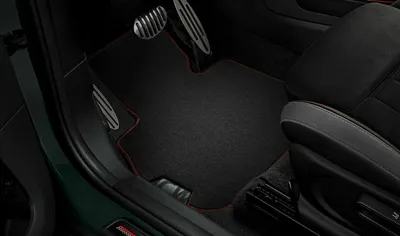 Produktbild von Original MINI JCW Textil-Fussmatten vorne F55 F56 John Cooper Works 51472469125