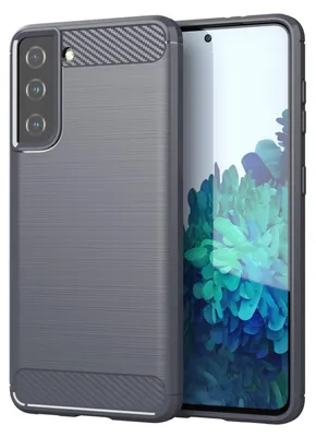 Immagine prodotto di Custodia Cadorabo per Samsung Galaxy S21 PLUS in TPU grigio protettivo custodia cover telefono cellulare