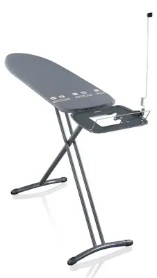 Imagen del producto de Leifheit 72489, tabla de planchar de tamaño estándar, gris, 380 x 1200 mm, 76 cm, 100 cm, 1 unidad