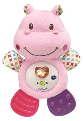 Image de VTech - Jouet musical pour bébé, hippopotame