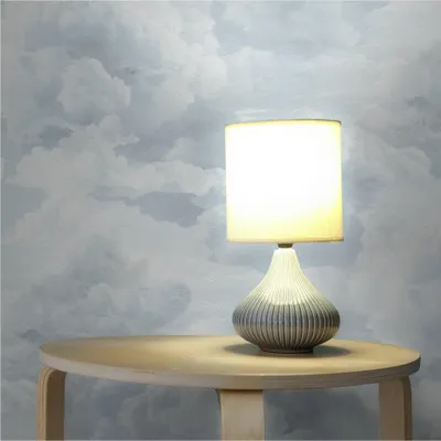 Produktbild von Tapete Wolken M1-No.11829 Vliestapete Himmel Weiß Blau Wohnzimmer Schlafzimmer Küche