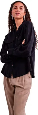 Produktbild von Yas Viggi Langarmhemd Schwarz 2XL Frau Schwarz 2XL