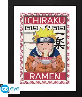 Produktbild von NARUTO - Framed print Ichiraku Ramen