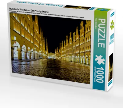 Produktbild von Calvendo Münster in Westfalen - Der Prinzipalmarkt 1000 Teile Puzzle quer 640x480mm, Michalzik Paul; 7388019