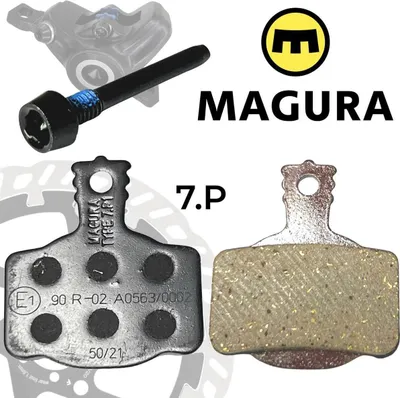 Produktbild von Magura Bremsbeläge 7.P MT-2 4 6 8 2012 Scheibenbremse performence Schwarz 2701625