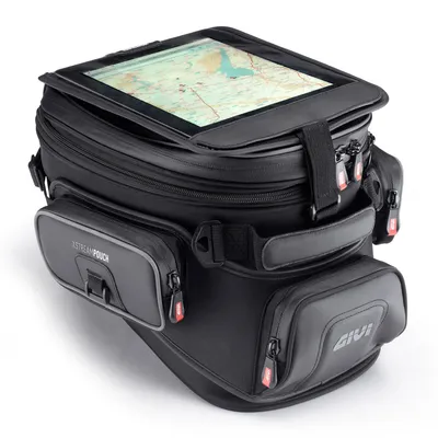 Image de GIVI Xstream TANKLOCK 20 LT Sacoche de réservoir extensible pour Enduro