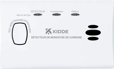 Image de Détecteur monoxyde de carbone k7co 1 an kidde