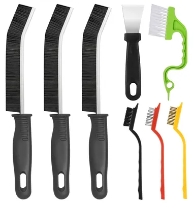 8-teiliges Reinigungsbürsten-Set für Bad, Küche und Fugen