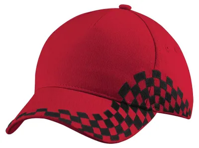Obrázok produktu pre Beechfield – bejzbalová čiapka „Grand Prix“ LT969 (jednotná veľkosť) (červená)