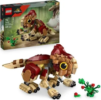 Produktbild von LEGO Jurassic World 76970 Dolores das Baby Aquilops, Bauset, Beweglicher Dinosaurier, 7+ Jahre