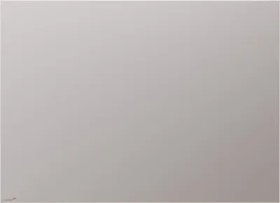 Produktbild von Glasboard, eckige Ausführung, matte Oberfläche, 90 x 120 cm, Warm Grey