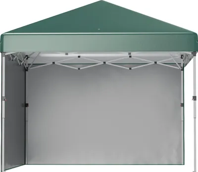Obrázek produktu pro Pavilon cca 3x3m, vodoodpudivý, stabilní, zimní odolný skládací altán se 2 bočními stěnami, UV ochrana 30+, skládací párty stan, zahradní stan s taškou, zahradní altán na kempování, zahrada, zelená