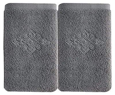 Zdjęcie produktu dla Omgoods - Zestaw h ręczników z 100% bawełny, 2 sztuki, 30x65 cm