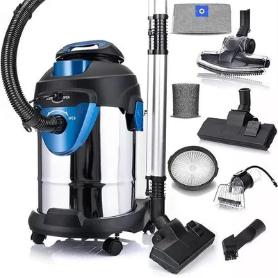 Image de Aspirateur à eau avec filtre HEPA, 18 kPa, nettoyeur de tapis, fonction soufflerie