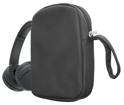 Produktbild von kwmobile Kopfhörer Tasche für Over Ear Headphones kompatibel mit Sony WH-CH520 / WH-CH510 / MDR-ZX110 Case - Kopfhörer Hülle mit Reißverschluss -
