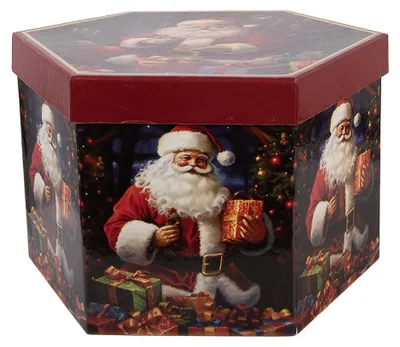 Obrázok produktu pre Clayre & Eef Vianočné gule, sada 14 ks, 8 x 8 x 8 cm, hnedý plast