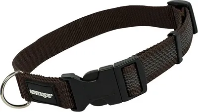 Produktbild von Mystique Gummiertes Halsband 50-60cm 25mm braun
