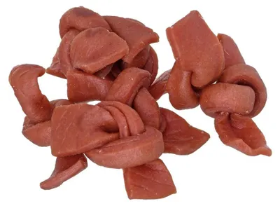 Zdjęcie produktu dla Przysmak dla psa Węzełki mini z piersi kaczki PETITTO 500G